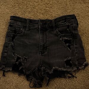 Black American Eagle Shorts